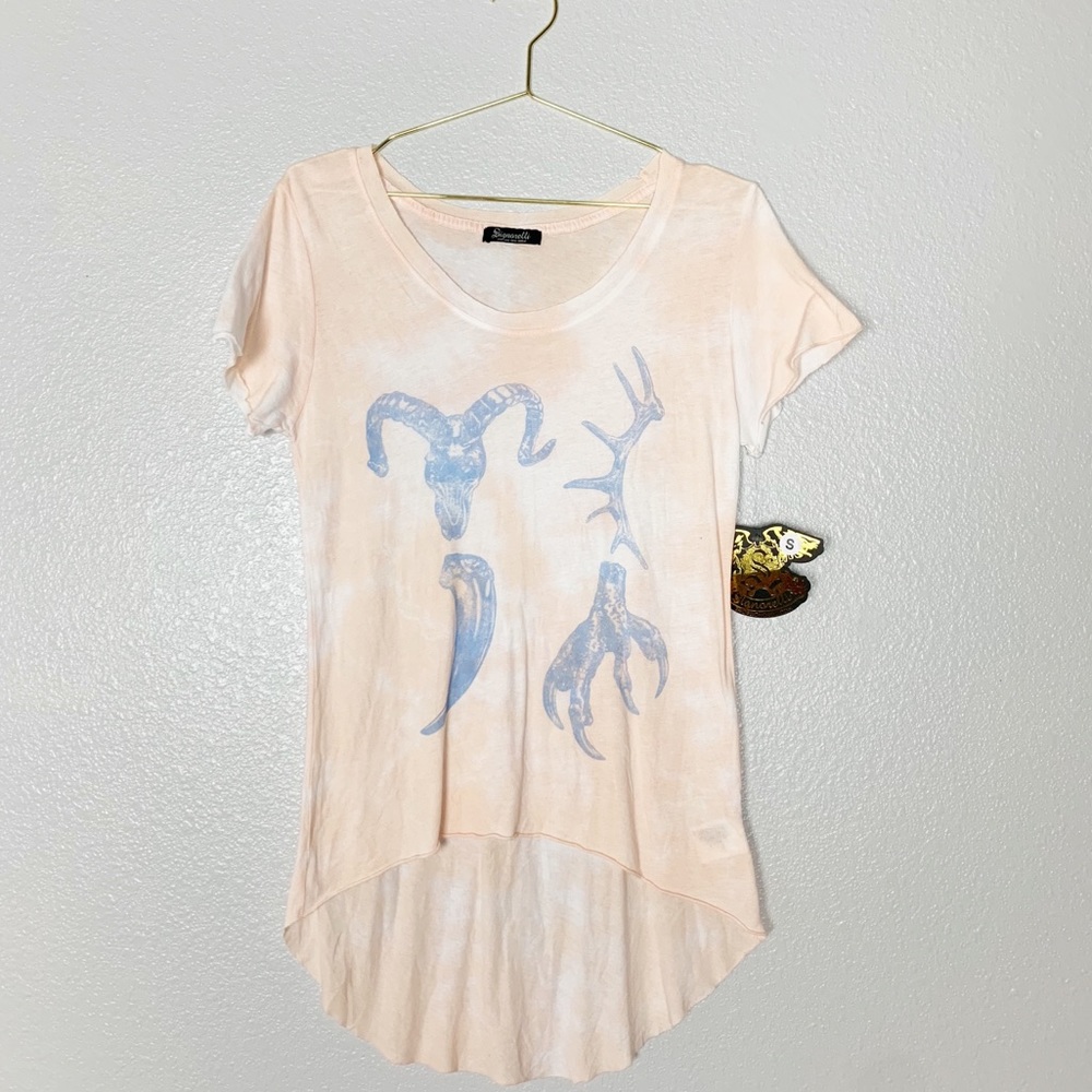 Signorelli | Bull Horn Burn out T Shirt